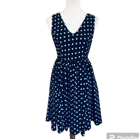 Polka Dot Dress by Everly - Picture 1 of 10